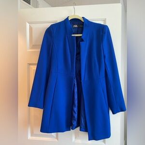 Blue Zara blazer